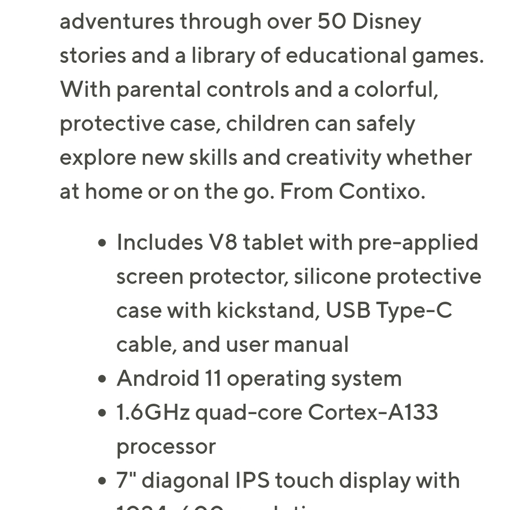 Purple Kids Learning Tablet - Picture 5 of 8